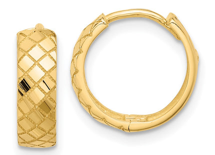 14k Yellow Gold Earrings Style TF2296 - Classique Jewelry Inc.