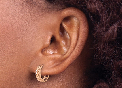 14k Rose Gold Earrings Style TF2296R - Classique Jewelry Inc.