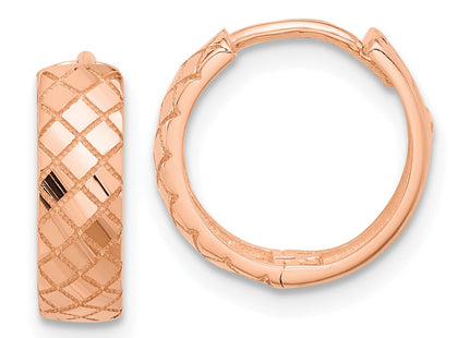 14k Rose Gold Earrings Style TF2296R - Classique Jewelry Inc.