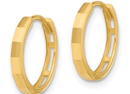 14k Yellow Gold Earrings Style TF2297 - Classique Jewelry Inc.