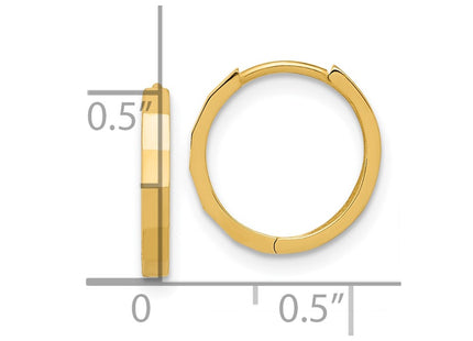 14k Yellow Gold Earrings Style TF2297 - Classique Jewelry Inc.