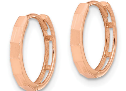 14k Rose Gold Earrings Style TF2297R - Classique Jewelry Inc.