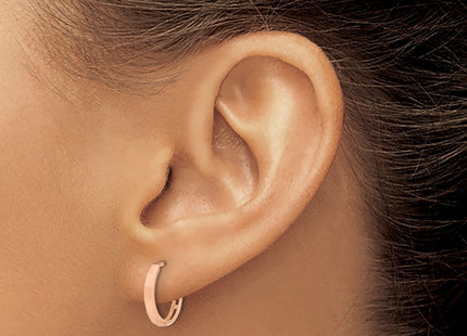 14k Rose Gold Earrings Style TF2297R - Classique Jewelry Inc.