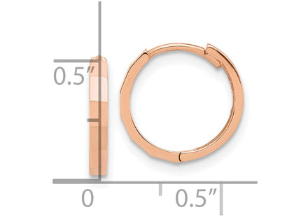 14k Rose Gold Earrings Style TF2297R - Classique Jewelry Inc.