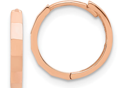 14k Rose Gold Earrings Style TF2297R - Classique Jewelry Inc.