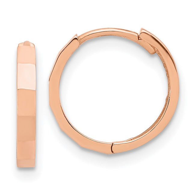 14k Rose Gold Earrings Style TF2297R - Classique Jewelry Inc.