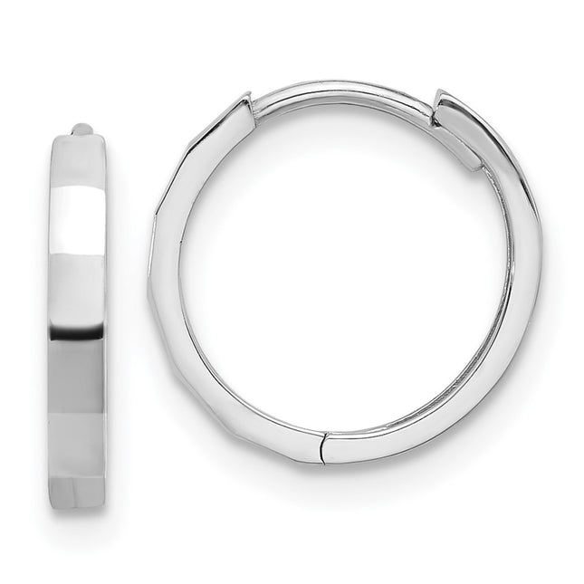 14k White Gold Earrings Style TF2297W - Classique Jewelry Inc.