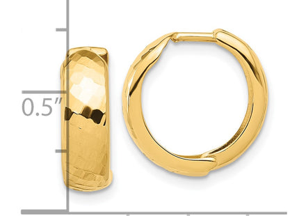 14k Yellow Gold Earrings Style TF2298 - Classique Jewelry Inc.