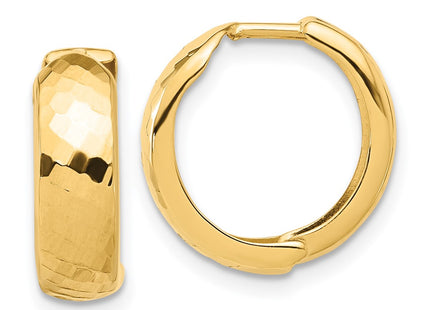 14k Yellow Gold Earrings Style TF2298 - Classique Jewelry Inc.