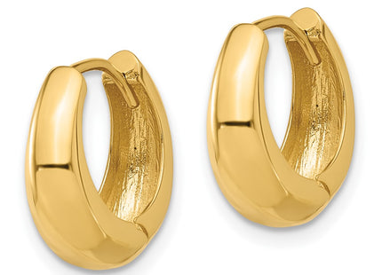 14k Yellow Gold Earrings Style TF2299 - Classique Jewelry Inc.