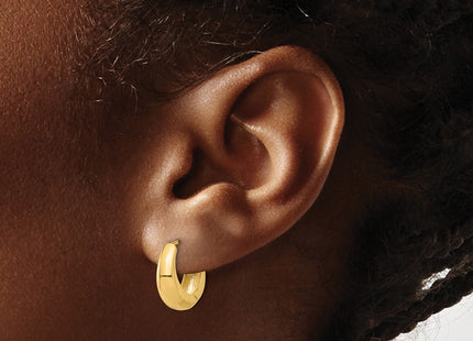 14k Yellow Gold Earrings Style TF2299 - Classique Jewelry Inc.