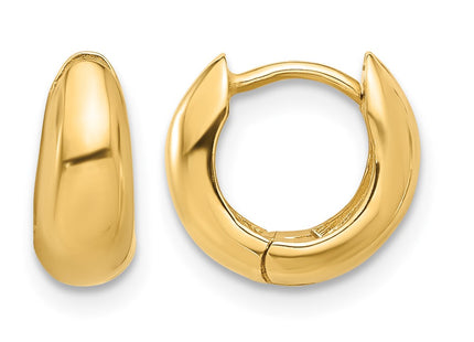 14K gold hoop earrings