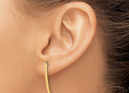 14k Yellow Gold Earrings Style TF2311 - Classique Jewelry Inc.