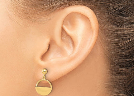 14k Yellow Gold Earrings Style TF2313 - Classique Jewelry Inc.