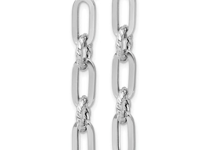 14k White Gold Earrings Style TF2318W - Classique Jewelry Inc.