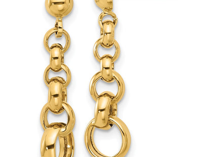 14k Yellow Gold Earrings Style TF2319 - Classique Jewelry Inc.