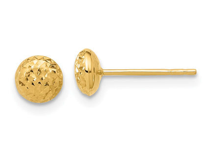 14k Yellow Gold Earrings Style TF2336 - Classique Jewelry Inc.