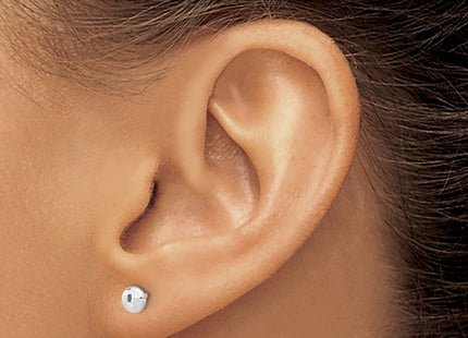 14k White Gold Earrings Style TF2337W - Classique Jewelry Inc.