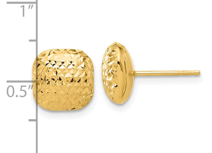 14k Yellow Gold Earrings Style TF2340 - Classique Jewelry Inc.