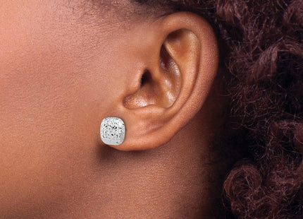 14k White Gold Earrings Style TF2340W - Classique Jewelry Inc.