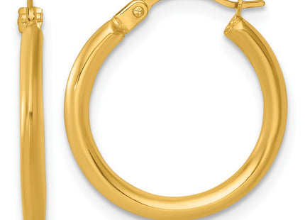 14k Yellow Gold Earrings Style TF2382 - Classique Jewelry Inc.