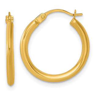 14k Yellow Gold Earrings Style TF2382 - Classique Jewelry Inc.