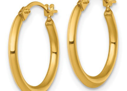 14k Yellow Gold Earrings Style TF2384 - Classique Jewelry Inc.