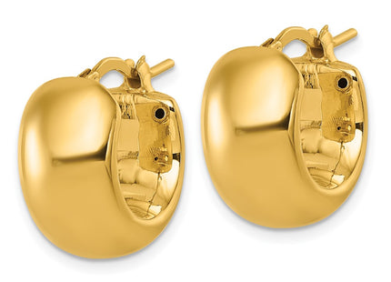 14k Yellow Gold Earrings Style TF2392 - Classique Jewelry Inc.