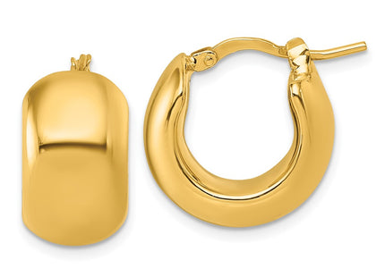 14k Yellow Gold Earrings Style TF2392 - Classique Jewelry Inc.