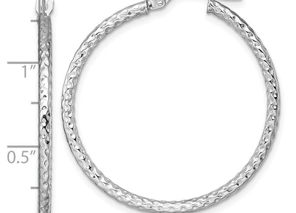 14k White Gold Earrings Style TF2411W - Classique Jewelry Inc.