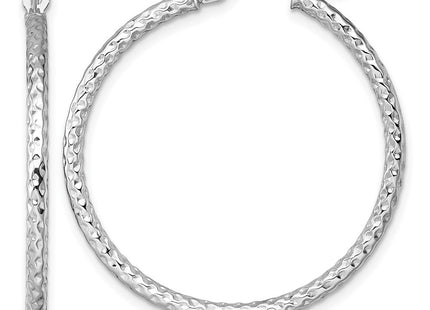 14k White Gold Earrings Style TF2411W - Classique Jewelry Inc.