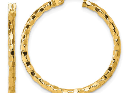 14k Yellow Gold Earrings Style TF2415 - Classique Jewelry Inc.