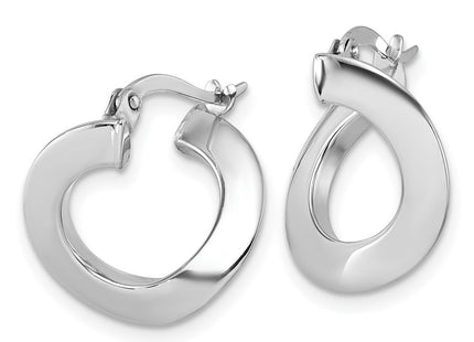 14k White Gold Earrings Style TF2440W - Classique Jewelry Inc.