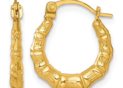 14K gold hoop earrings