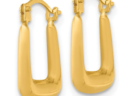 14k Yellow Gold Earrings Style TF2459 - Classique Jewelry Inc.