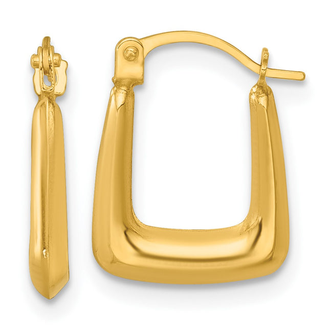 14k Yellow Gold Earrings Style TF2459 - Classique Jewelry Inc.