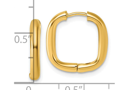 14k Yellow Gold Earrings Style TF2460 - Classique Jewelry Inc.