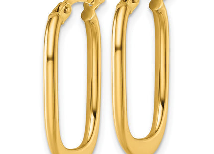 14k Yellow Gold Earrings Style TF2461 - Classique Jewelry Inc.