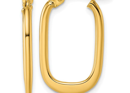 14k Yellow Gold Earrings Style TF2461 - Classique Jewelry Inc.