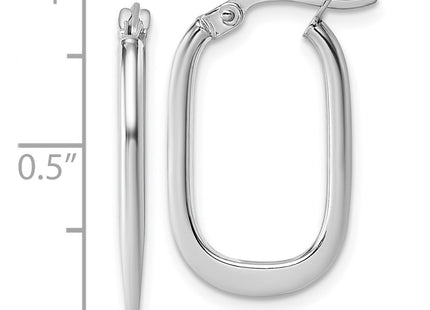 14k White Gold Earrings Style TF2461W - Classique Jewelry Inc.