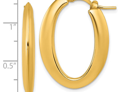 14k Yellow Gold Earrings Style TF2464 - Classique Jewelry Inc.