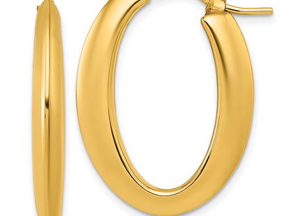 14k Yellow Gold Earrings Style TF2464 - Classique Jewelry Inc.