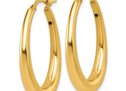 14k Yellow Gold Earrings Style TF2465 - Classique Jewelry Inc.
