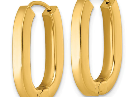 14k Yellow Gold Earrings Style TF2466 - Classique Jewelry Inc.