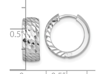 14k White Gold Earrings Style TF2471W - Classique Jewelry Inc.