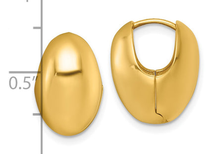 14k Yellow Gold Earrings Style TF2473 - Classique Jewelry Inc.