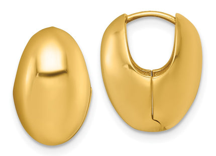 14k Yellow Gold Earrings Style TF2473 - Classique Jewelry Inc.
