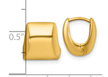 14k Yellow Gold Earrings Style TF2474 - Classique Jewelry Inc.
