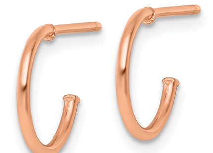 14k Rose Gold Earrings Style TF2480R - Classique Jewelry Inc.