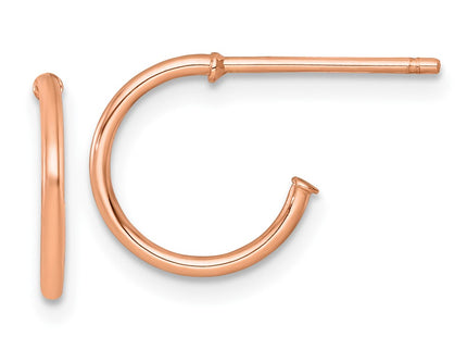 14k Rose Gold Earrings Style TF2480R - Classique Jewelry Inc.